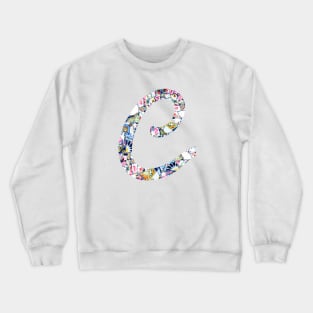 Gaudi Mosaic Letter C Crewneck Sweatshirt